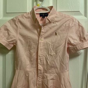 Polo dress Ralph Lauren pink
